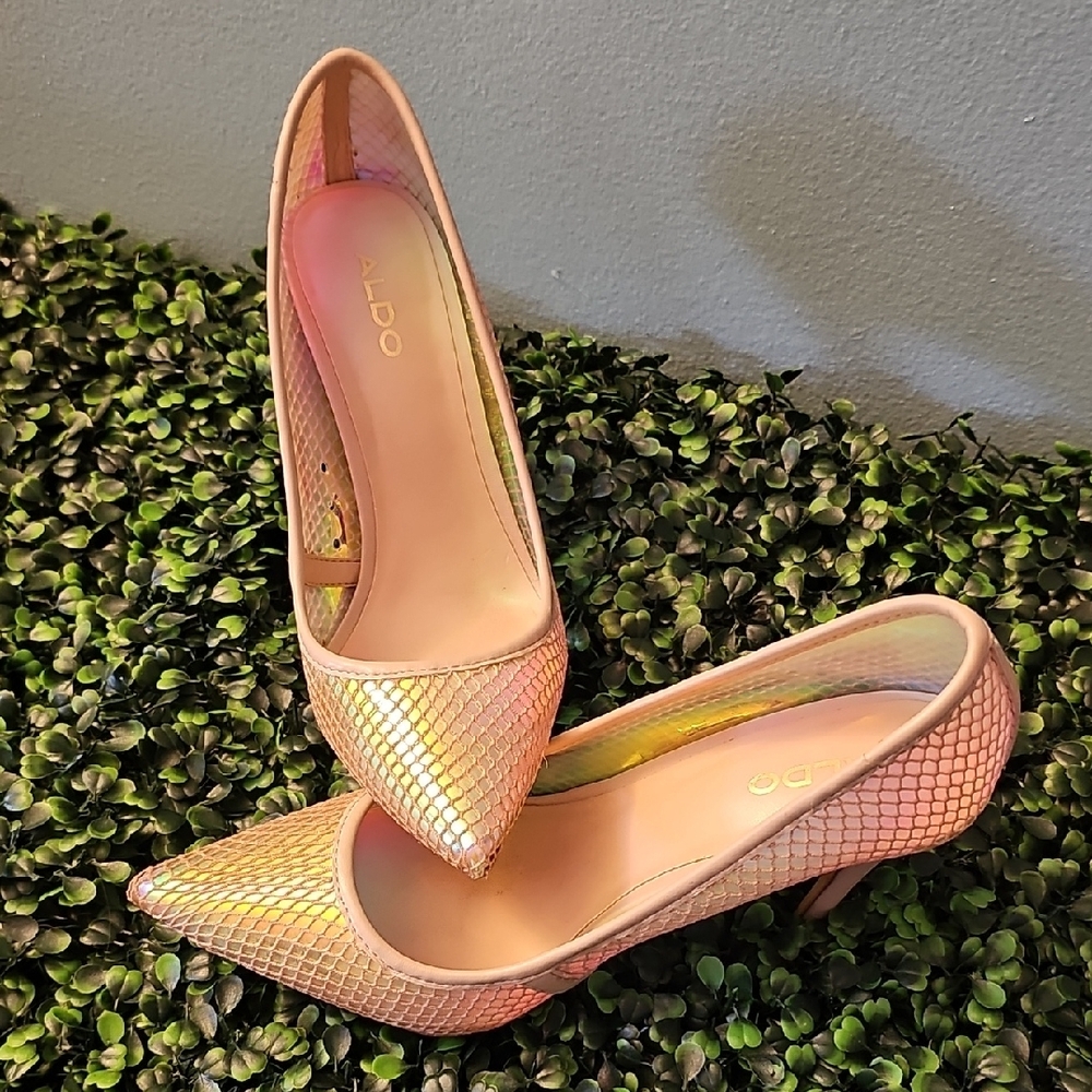 Aldo Pink Elegant Heels
